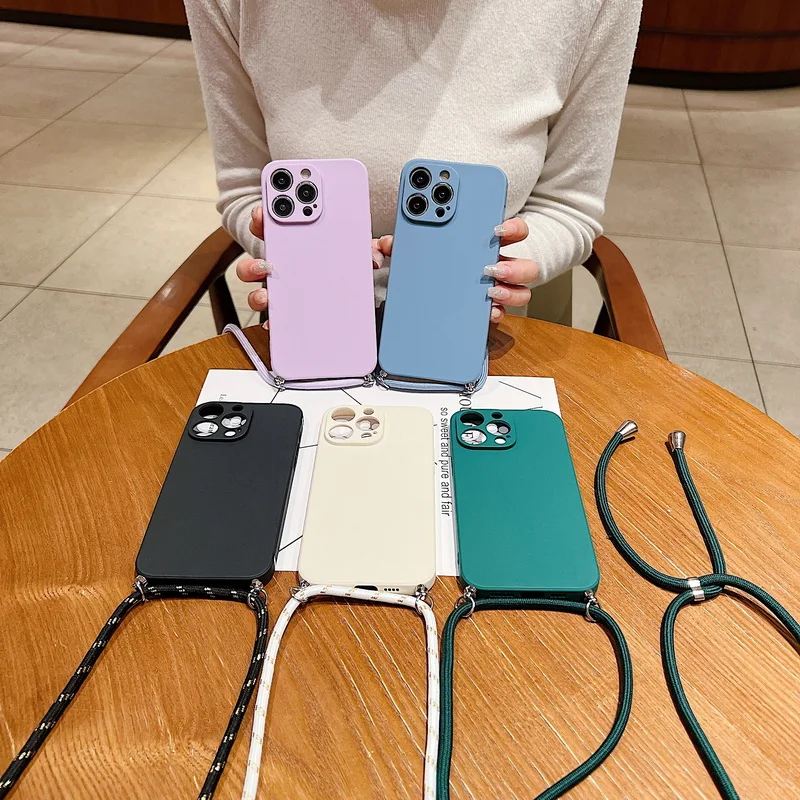 Crossbody Necklace Strap Lanyard Cord Liquid Silicone Case For iphone 16 15 14 13 12 11 Pro X XR XS Max 6 7 8 Plus SE 20 Covever 
Crossbody Necklace Strap Lanyard Cord Liquid Silicone Case For iphone 16 15 14 13 12 11 Pro X XR XS Max 6 7 8 Plus SE 20 Covever