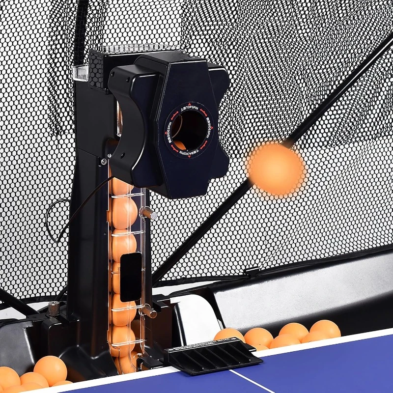 Ping Pong Robot Table Tennis Robot S6PRO with Ping Pong Net Table Tennis Net to Loopable Serve Ping Pong Ball
Ping Pong Robot Table Tennis Robot S6PRO with Ping Pong Net Table Tennis Net to Loopable Serve Ping Pong Ball