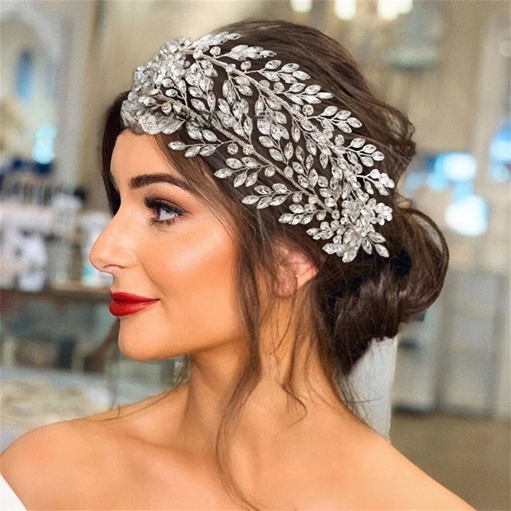 Головной убор невесты со стразами, сверкающая повязка на голову ручной работы для фотографий, свадебные аксессуары для волос во французском стиле с листьями, украшения для волос
Головной убор невесты со стразами, сверкающая повязка на голову ручной работы для фотографий, свадебные аксессуары для волос во французском стиле с листьями, украшения для волос