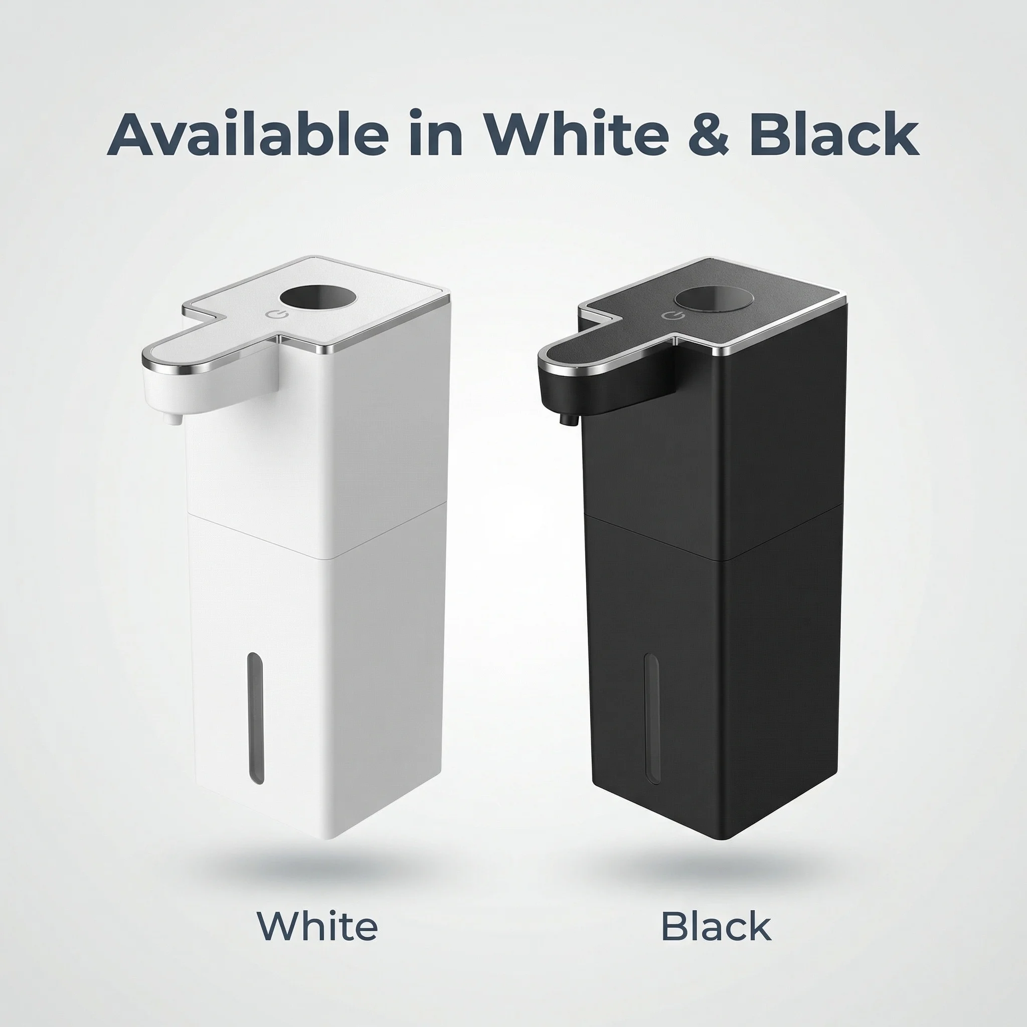 Автоматический сенсорный дозатор мыла для ванной и офиса, белый, минималистичный дизайн
Автоматический сенсорный дозатор мыла для ванной и офиса, белый, минималистичный дизайн