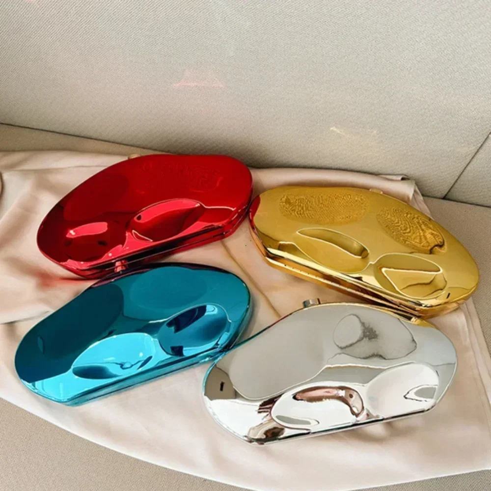 Acrylic Shell Shape Clutch Bag Gold Silver Blue Women Evening Party Cute Metal Shiny Purse Handbag 2024 Wholesale Clutch Bag
Acrylic Shell Shape Clutch Bag Gold Silver Blue Women Evening Party Cute Metal Shiny Purse Handbag 2024 Wholesale Clutch Bag