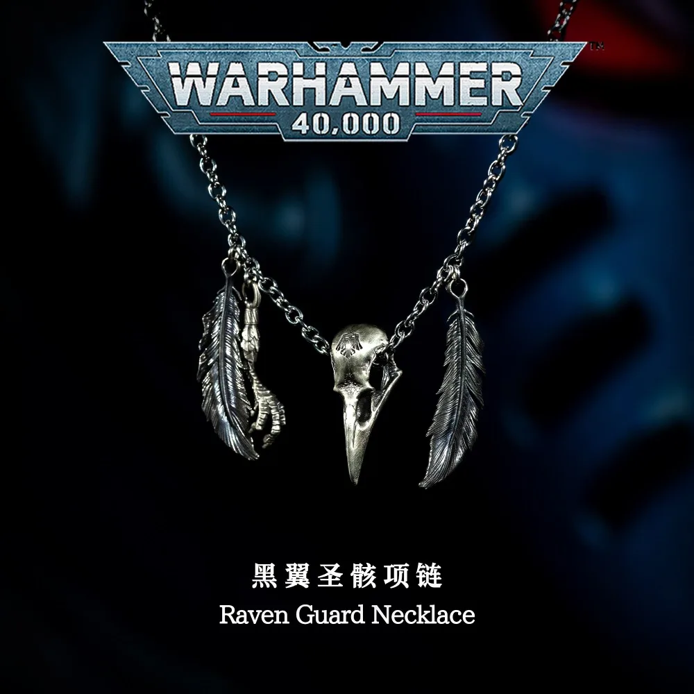 Starforged Warhammer 40K Peripheral Necklace Raven Guard Peripheral Trendy Jewelry Pendant Is A Holiday Gift for Friends
Starforged Warhammer 40K Peripheral Necklace Raven Guard Peripheral Trendy Jewelry Pendant Is A Holiday Gift for Friends