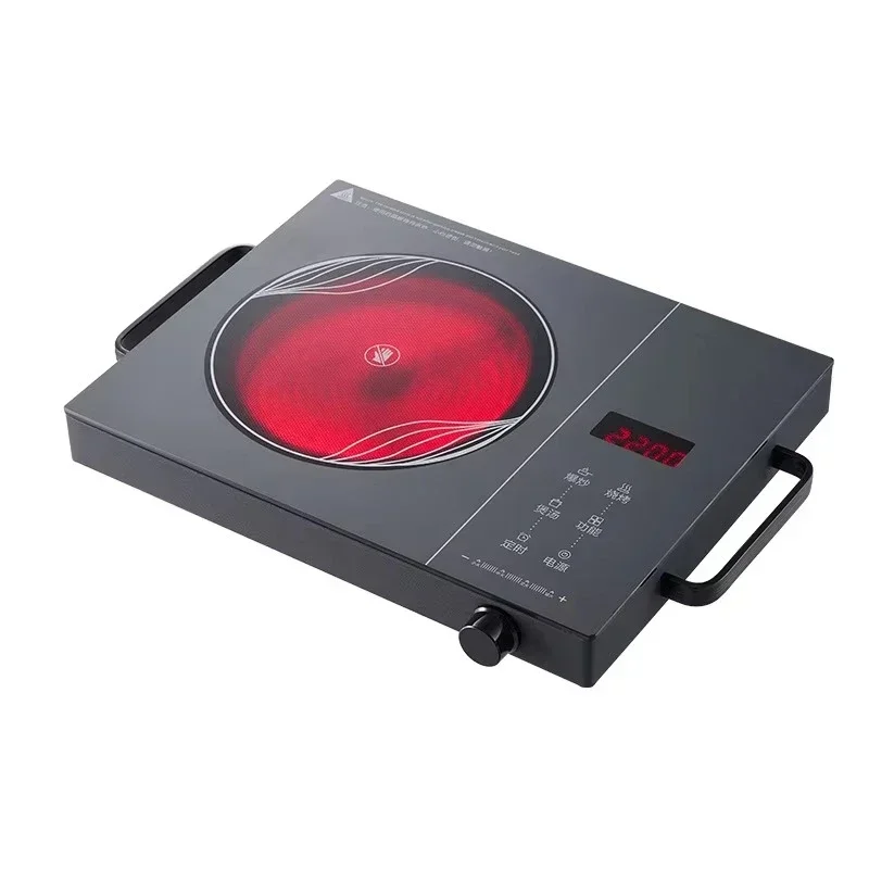 Intelligent ceramic glass high-power multi-function induction infrared energy-saving household cooker
Intelligent ceramic glass high-power multi-function induction infrared energy-saving household cooker