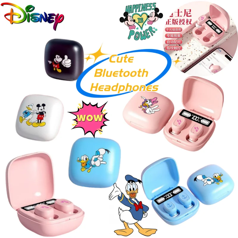 Новый мультфильм Диснея Микки и Минни, милые интеллектуальные наушники-вкладыши с шумоподавлением, спортивные игровые полувкладыши, Bluetooth-наушники в подарок.
Новый мультфильм Диснея Микки и Минни, милые интеллектуальные наушники-вкладыши с шумоподавлением, спортивные игровые полувкладыши, Bluetooth-наушники в подарок.