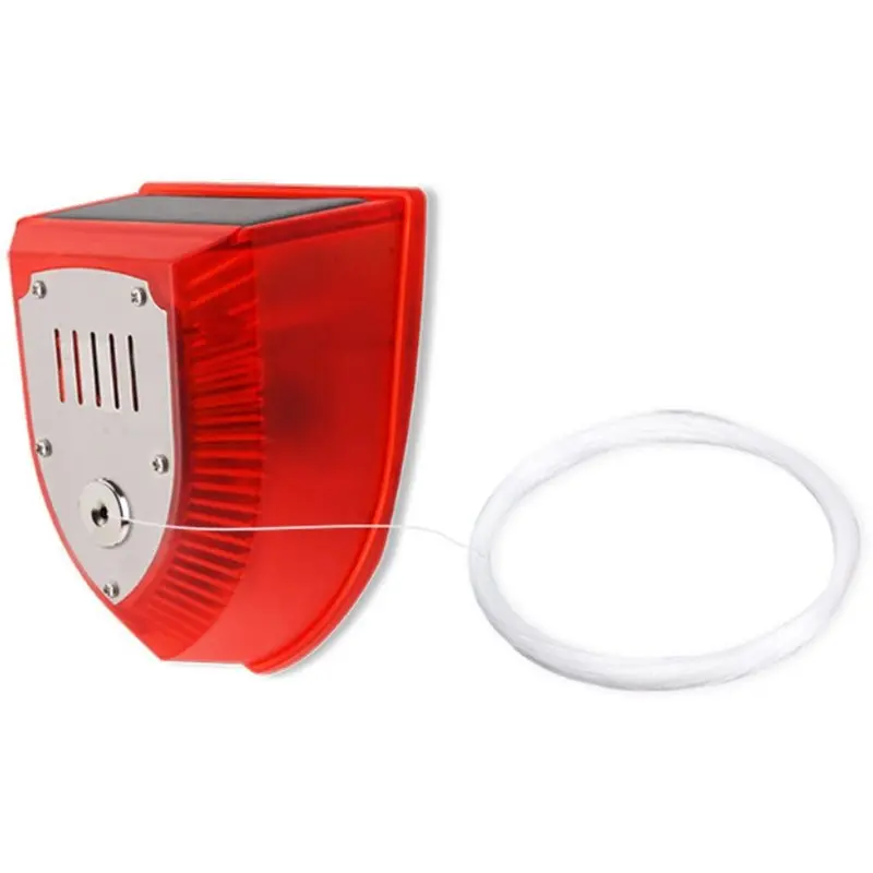FULL-Solar Powered Alarm, 129Db Sound And Light Siren Portable Early Warning Alarm For Outdoor Yard Cabin And Property Safety
FULL-Solar Powered Alarm, 129Db Sound And Light Siren Portable Early Warning Alarm For Outdoor Yard Cabin And Property Safety