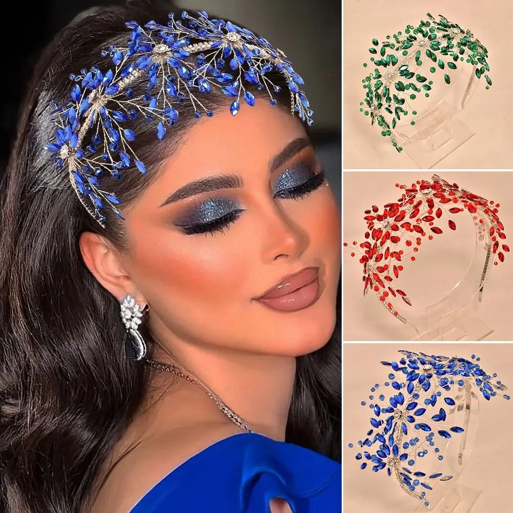 Classic Rhinestone Bridal Headband Charming Sparkling Wedding Headpiece Handmade Wedding Headdress For Women
Classic Rhinestone Bridal Headband Charming Sparkling Wedding Headpiece Handmade Wedding Headdress For Women
