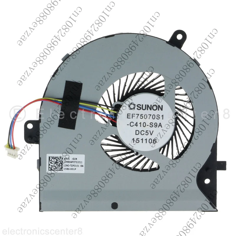 XYG CPU Cooling Fan For ASUS ROG Strix GL502VT G502VT FX502VT EF75070S1-C410-S9A.
XYG CPU Cooling Fan For ASUS ROG Strix GL502VT G502VT FX502VT EF75070S1-C410-S9A.