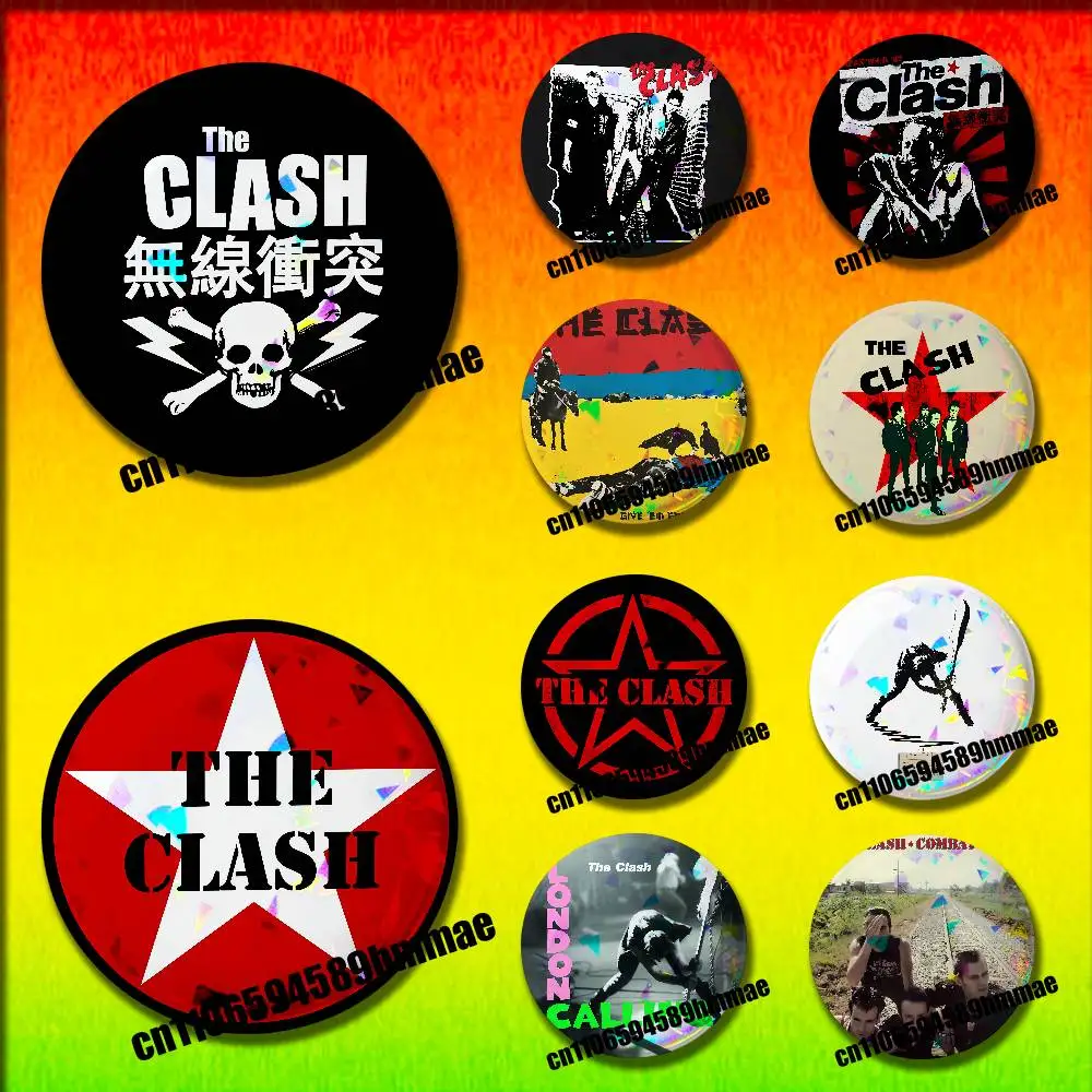 For The Clash London Calling Round Pins Insignia Badge Cover Ornament 58mm 32mm Brooch Button Cosplay
For The Clash London Calling Round Pins Insignia Badge Cover Ornament 58mm 32mm Brooch Button Cosplay
