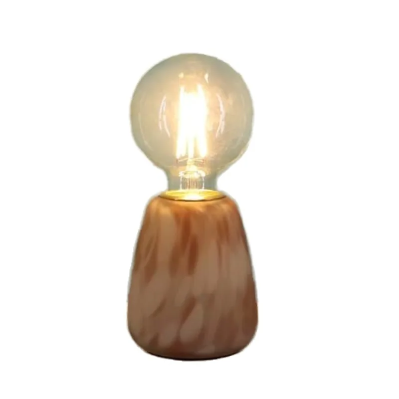 Modern eco-friendly mini glass table lamp white brown dome lampshade bedside table lamp bedroom bedside table
Modern eco-friendly mini glass table lamp white brown dome lampshade bedside table lamp bedroom bedside table