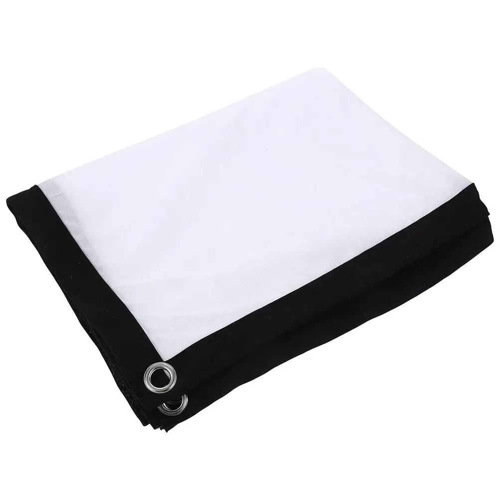 Portable Projector Screen 100 Inch Folding Polyester Outdoor Movie Projection Curtain Foldable White Screen For Projector Indoor
Portable Projector Screen 100 Inch Folding Polyester Outdoor Movie Projection Curtain Foldable White Screen For Projector Indoor