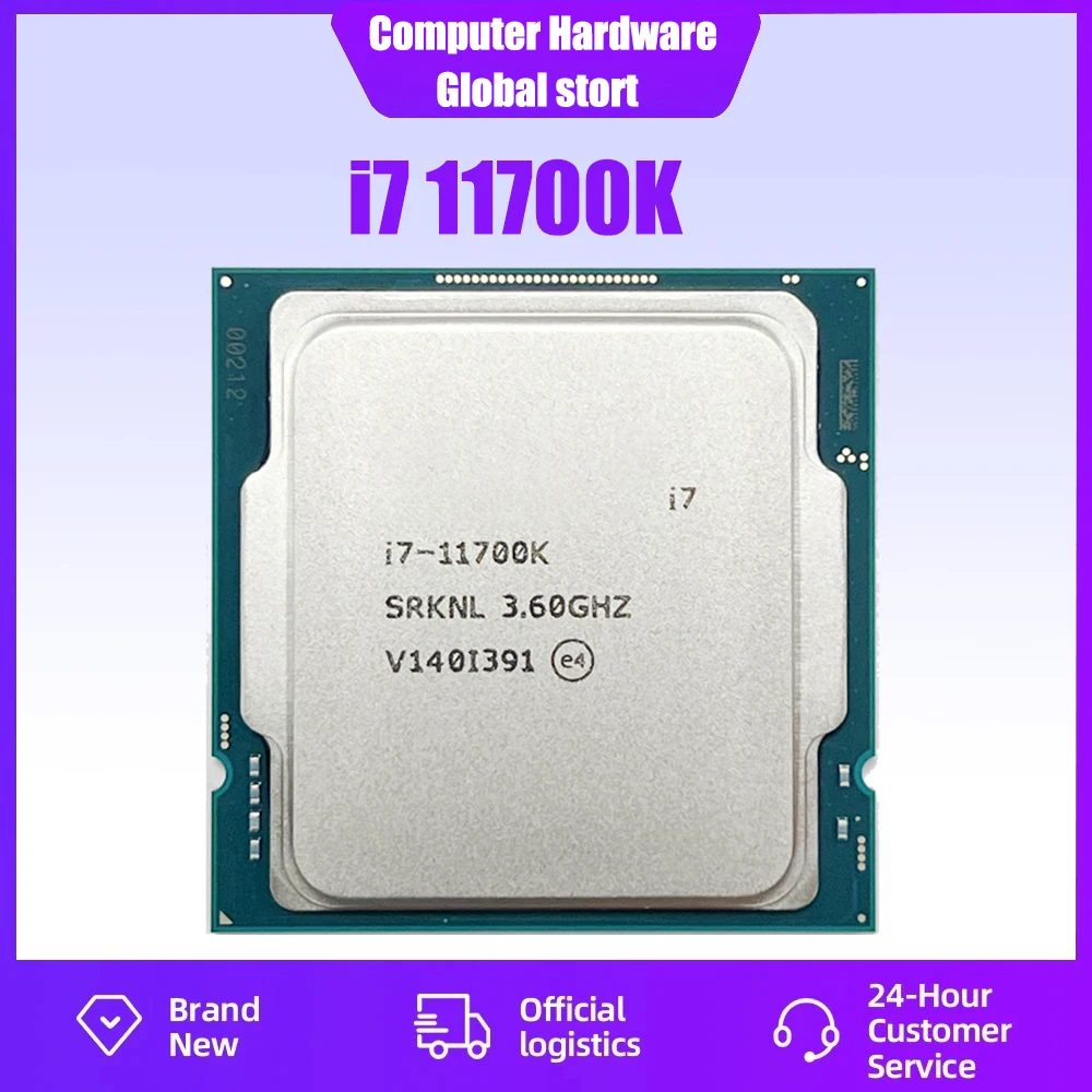Бывший в употреблении процессор Core I7 11700K I7-11700K 3,6 ГГц Восьмиядерный 16-поточный 16 Мб 125 Вт LGA 1200
Бывший в употреблении процессор Core I7 11700K I7-11700K 3,6 ГГц Восьмиядерный 16-поточный 16 Мб 125 Вт LGA 1200