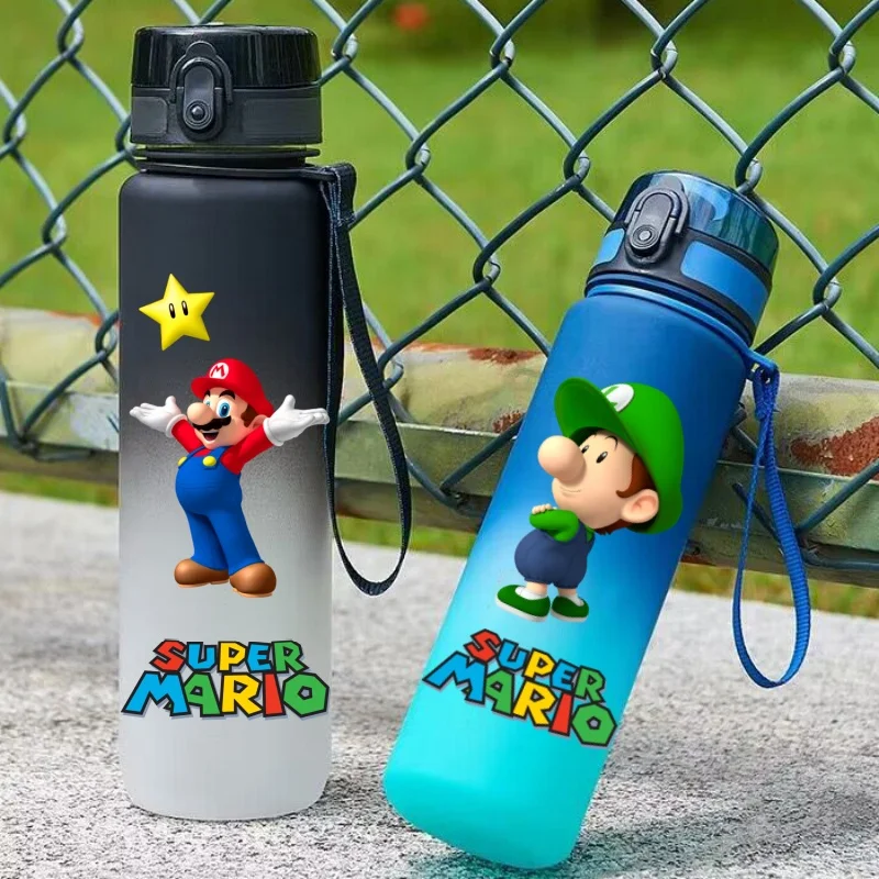650ML Super Mario Sports Water Bottle Cute Cartoon Kids Leak-proof Water Cup Portable Outdoor Sports Travel Drinking Bottle Gift
650ML Super Mario Sports Water Bottle Cute Cartoon Kids Leak-proof Water Cup Portable Outdoor Sports Travel Drinking Bottle Gift
