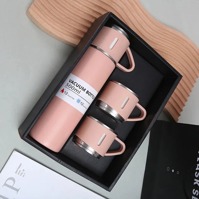 500ML Portable Stainless Steel Vacuum Water Bottle Office Business Cold Hot Drinks Thermos Couple Insulated Cup With Travel Mug
500ML Portable Stainless Steel Vacuum Water Bottle Office Business Cold Hot Drinks Thermos Couple Insulated Cup With Travel Mug