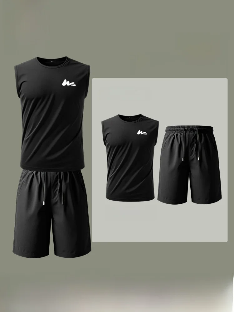 Мужской спортивный костюм Jeanswest из охлаждающего ледяного шелка: жилет и шорты для лета, бега, фитнеса, повседневной носки, комфортный и дышащий
Мужской спортивный костюм Jeanswest из охлаждающего ледяного шелка: жилет и шорты для лета, бега, фитнеса, повседневной носки, комфортный и дышащий