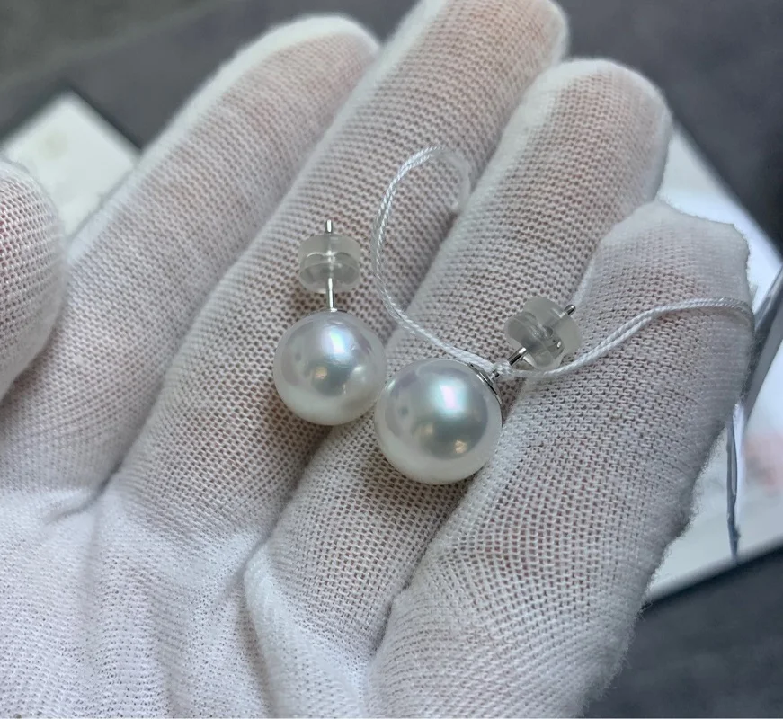 OL 11-12mm Natural Sea White Pearl Bread Bead 925 Silver Earrings Fashion Simple for Girls Women Jewelry Gifts
OL 11-12mm Natural Sea White Pearl Bread Bead 925 Silver Earrings Fashion Simple for Girls Women Jewelry Gifts