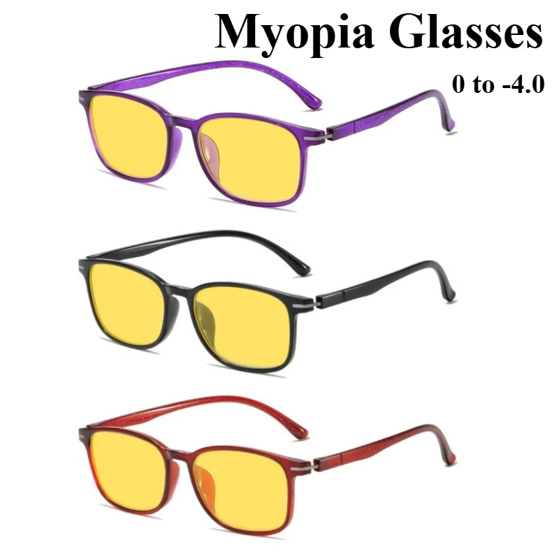New Ultra-light Tr90 Night Vision Anti-blue Light Myopia Glasses Male and Female Universal Outdoor Sports Driving Glasses
New Ultra-light Tr90 Night Vision Anti-blue Light Myopia Glasses Male and Female Universal Outdoor Sports Driving Glasses