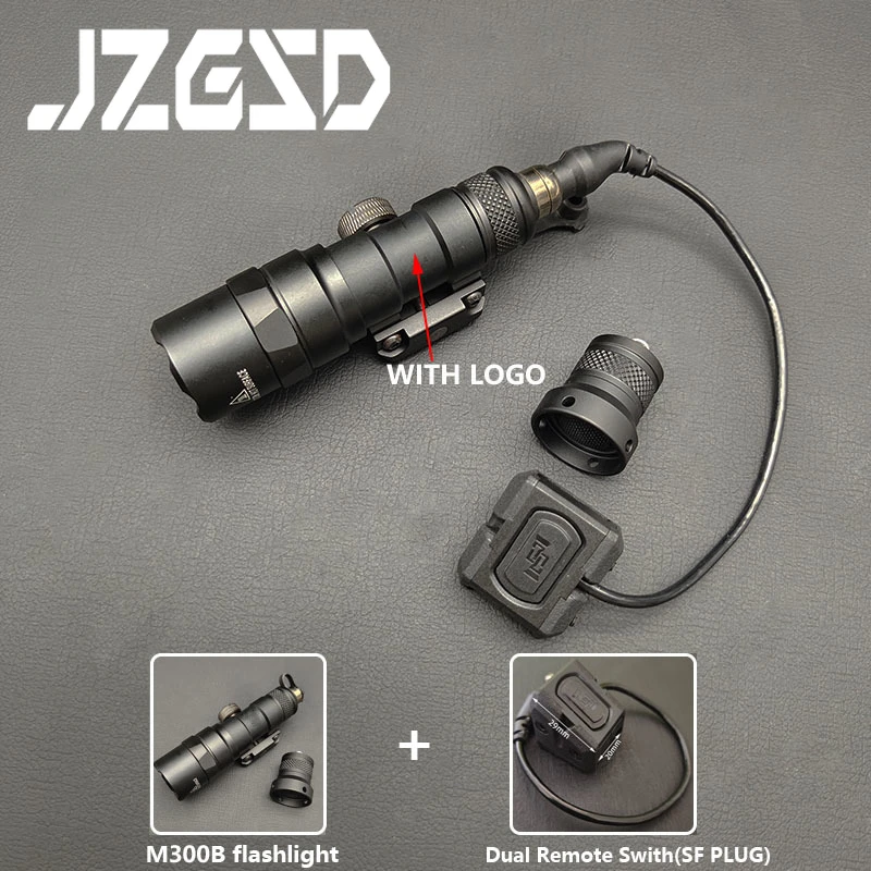SF Tactical M600B M300B Weapon Hunting Flashlight With Modbutton Remote Pressure Switch for 20MM picatinny Rail KeyMod MLOK
SF Tactical M600B M300B Weapon Hunting Flashlight With Modbutton Remote Pressure Switch for 20MM picatinny Rail KeyMod MLOK