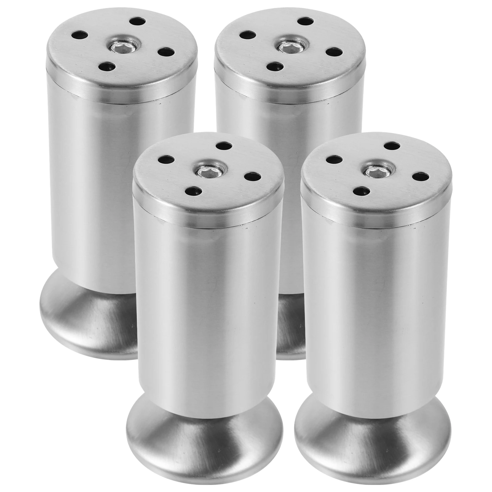 4pcs Stainless Steel niture Feet Durable Wear Corrosion Height Adjustable Cabinet Leveler Legs Protector
4pcs Stainless Steel niture Feet Durable Wear Corrosion Height Adjustable Cabinet Leveler Legs Protector