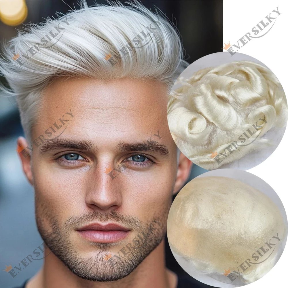 Супер прочный волнистый 0,06 мм ультратонкая кожа полиэтиленовый мужской силиконовый парик невидимая линия волос 60р # Протез человеческих волос 1B80 Белый Серый 
Супер прочный волнистый 0,06 мм ультратонкая кожа полиэтиленовый мужской силиконовый парик невидимая линия волос 60р # Протез человеческих волос 1B80 Белый Серый