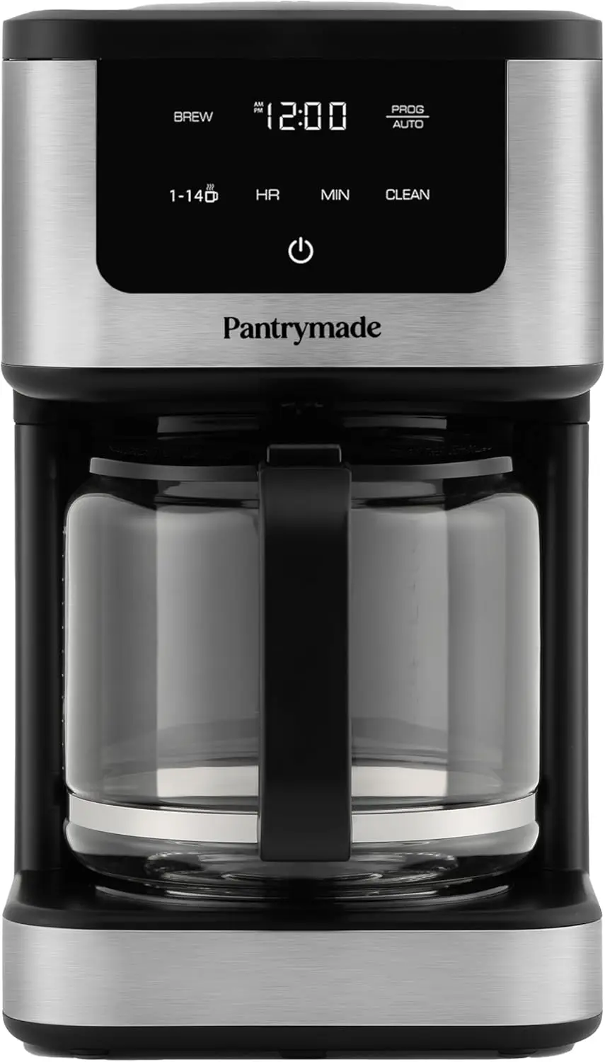 Deluxe 14 Cup Programmable Drip Coffee Maker with Glass Carafe | Large Capacity Coffee Maker 14 Cup with, Auto Shut-Off & Tim
Deluxe 14 Cup Programmable Drip Coffee Maker with Glass Carafe | Large Capacity Coffee Maker 14 Cup with, Auto Shut-Off & Tim