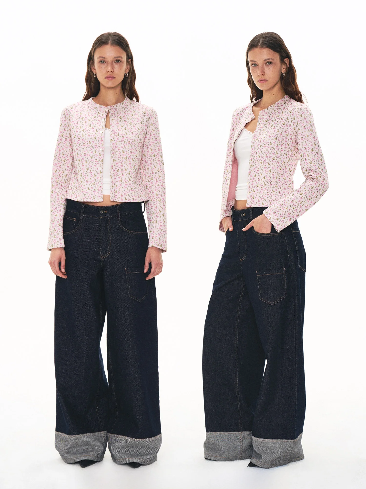 Женская хлопковая рубашка-кардиган Alkaidy с цветочным принтом, винтажная, с круглым вырезом, кружевными вставками, на пуговицах, с длинными рукавами, повседневная, короткая куртка-топ
Женская хлопковая рубашка-кардиган Alkaidy с цветочным принтом, винтажная, с круглым вырезом, кружевными вставками, на пуговицах, с длинными рукавами, повседневная, короткая куртка-топ