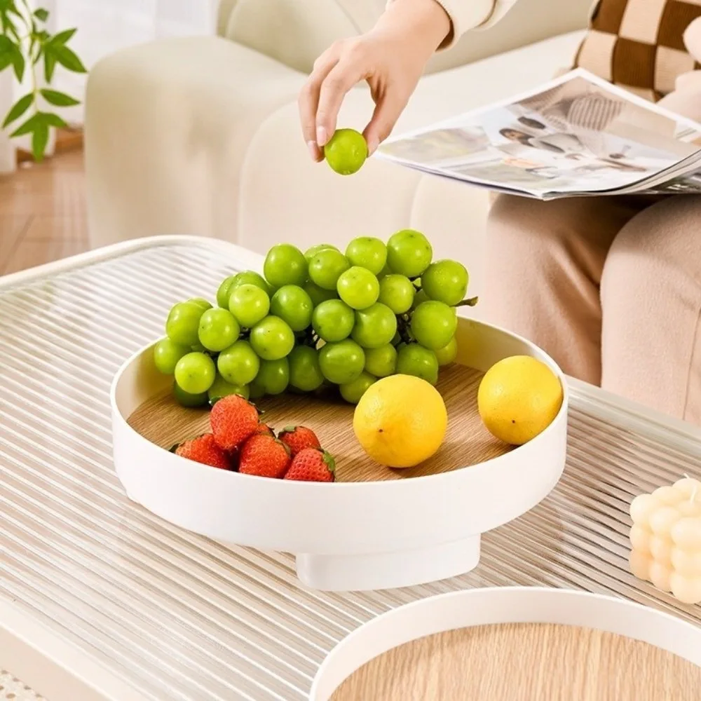 Nordic Style Wooden Storage Tray Round Minimalist Fruit Storage Tray High Foot Simple Desktop Organizer Dressing Table
Nordic Style Wooden Storage Tray Round Minimalist Fruit Storage Tray High Foot Simple Desktop Organizer Dressing Table