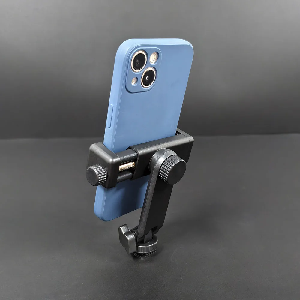Phone Holder Clamp Rotable Mobile Phone Clip Supports Horizontal Vertical Shooting Universal 1/4" Screw Multi-directional Selfie
Phone Holder Clamp Rotable Mobile Phone Clip Supports Horizontal Vertical Shooting Universal 1/4" Screw Multi-directional Selfie