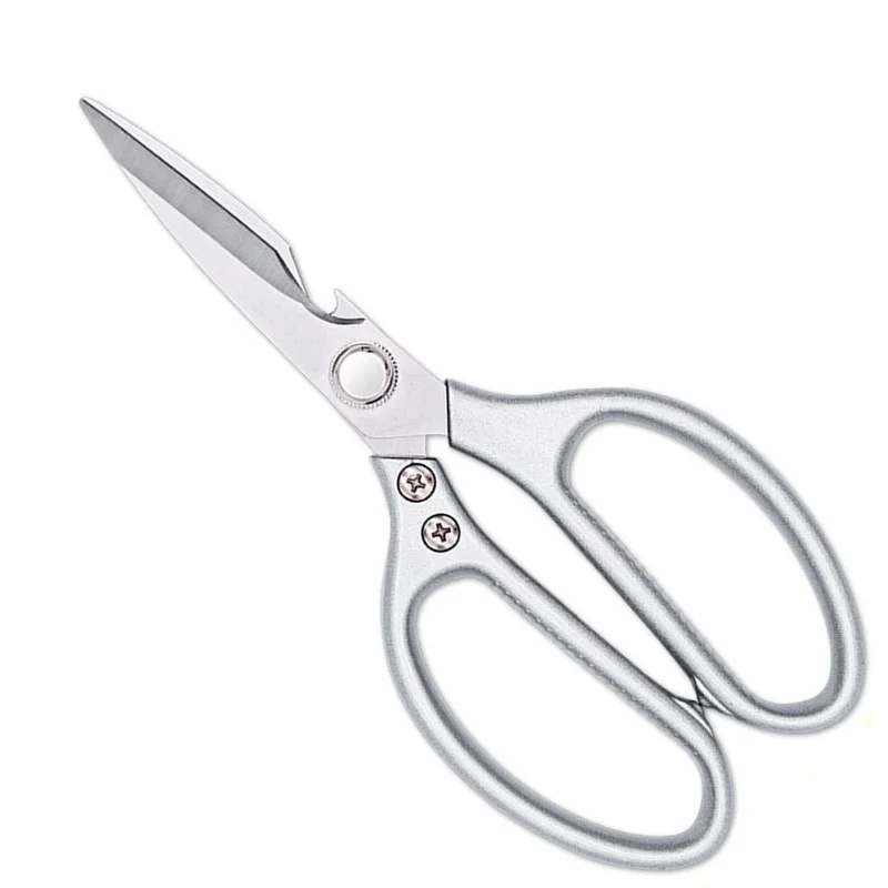 High Quality Silver Stainless Steel Big Scissors Home Multifunction Shears Kitchen Knife Bottle Opener Bone Cutter S30
High Quality Silver Stainless Steel Big Scissors Home Multifunction Shears Kitchen Knife Bottle Opener Bone Cutter S30