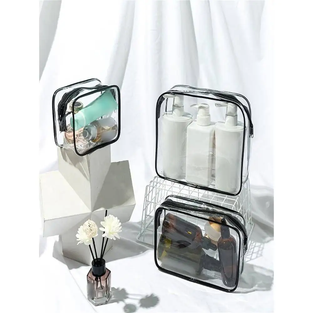 Travel Bag Cosmetic Liquid Storage Bag Sealed Bag Boarding Check-In Transparent Bag for Air Travel Storage Organizer
Travel Bag Cosmetic Liquid Storage Bag Sealed Bag Boarding Check-In Transparent Bag for Air Travel Storage Organizer