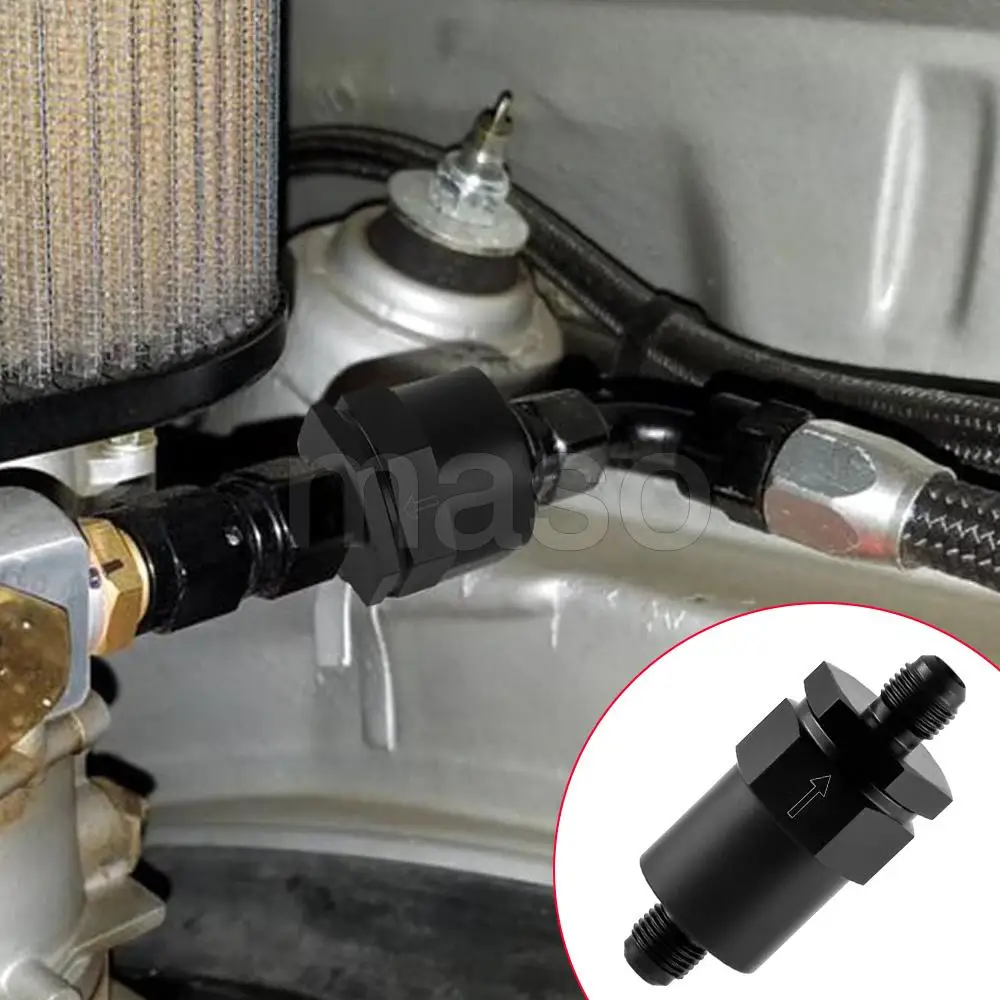 Car Fuel Filter Fitting 6AN 30 micron inline fuel filter connector Quick Connector For most car EFI or carb fuel systems
Car Fuel Filter Fitting 6AN 30 micron inline fuel filter connector Quick Connector For most car EFI or carb fuel systems
