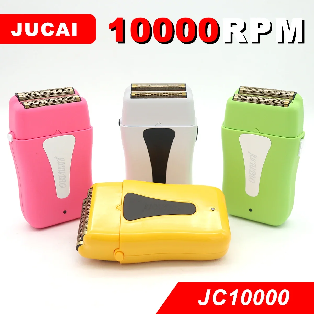 Jucai JC10000 Профессиональная парикмахерская бритва Гипоаллергенная масляная головка с двойной фольгой 10000 об/мин Беспроводная мужская электробритва-триммер
Jucai JC10000 Профессиональная парикмахерская бритва Гипоаллергенная масляная головка с двойной фольгой 10000 об/мин Беспроводная мужская электробритва-триммер