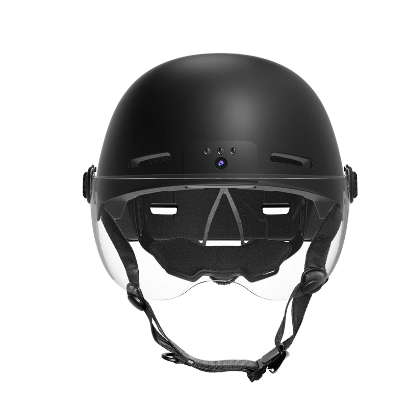 1080p@30fps HD Recording Helmet for Sports Games with Multi Mode Headlights & Warning Taillights Built in Battery
1080p@30fps HD Recording Helmet for Sports Games with Multi Mode Headlights & Warning Taillights Built in Battery