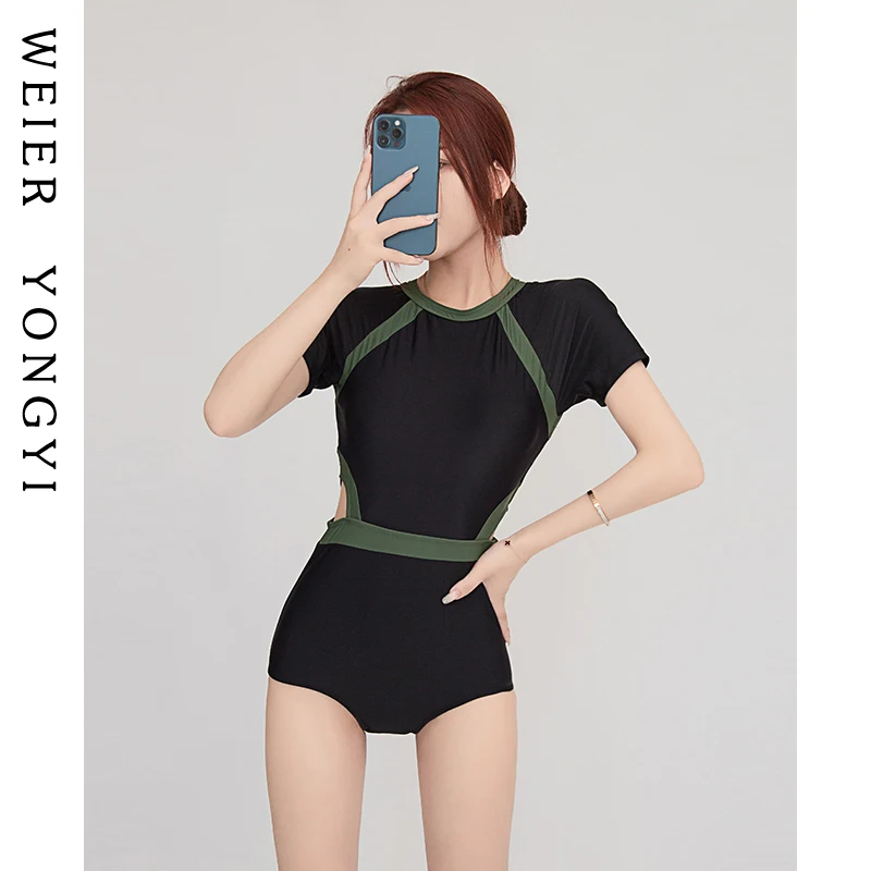 Женский слитный купальник 2023 года, консервативный, скрывающий живот, корректирующий фигуру, для термальных источников, профессиональный, для плавания
Женский слитный купальник 2023 года, консервативный, скрывающий живот, корректирующий фигуру, для термальных источников, профессиональный, для плавания