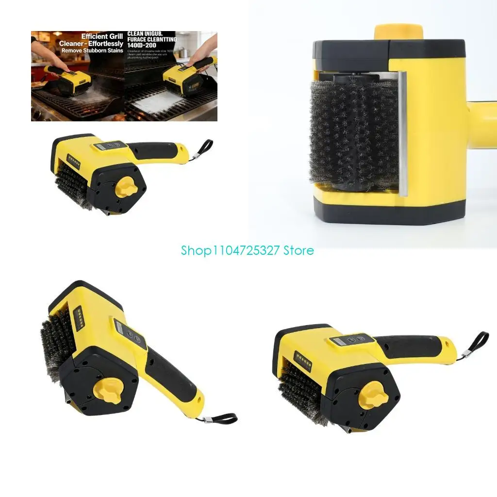 D8KF Electric Grill Scrapers Barbecue Grill Brush Powerful Cleaning Electric Spin
D8KF Electric Grill Scrapers Barbecue Grill Brush Powerful Cleaning Electric Spin
