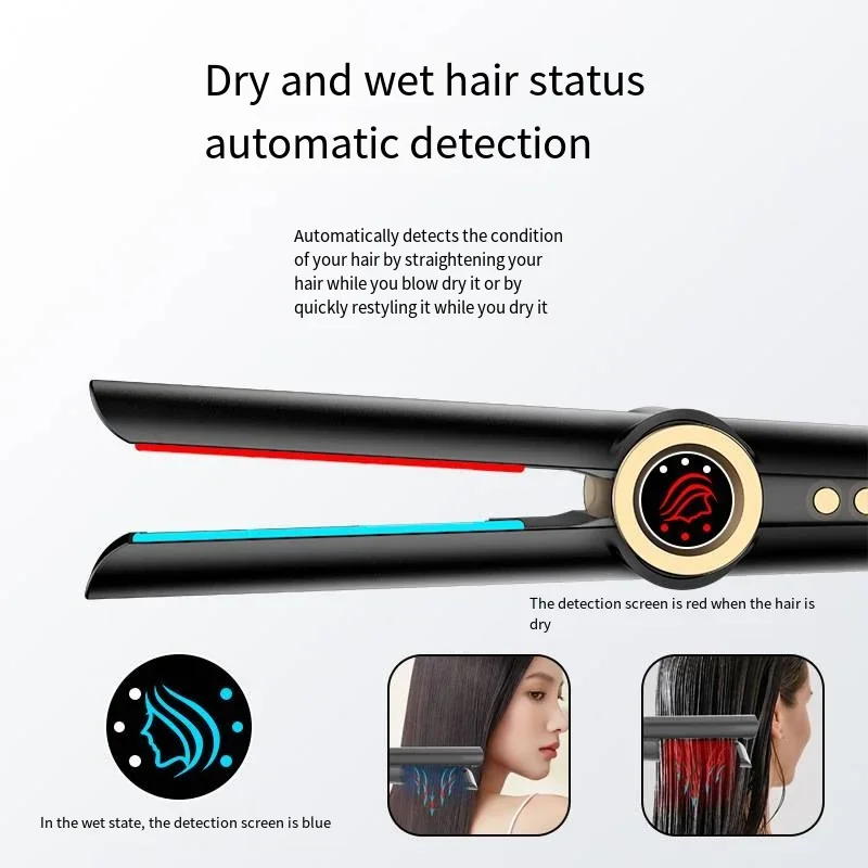 New High Speed Air Straightener Hair Care Styling Tools High Speed Air Straightener Dry and Wet Dual Negative Ion Straightener
New High Speed Air Straightener Hair Care Styling Tools High Speed Air Straightener Dry and Wet Dual Negative Ion Straightener