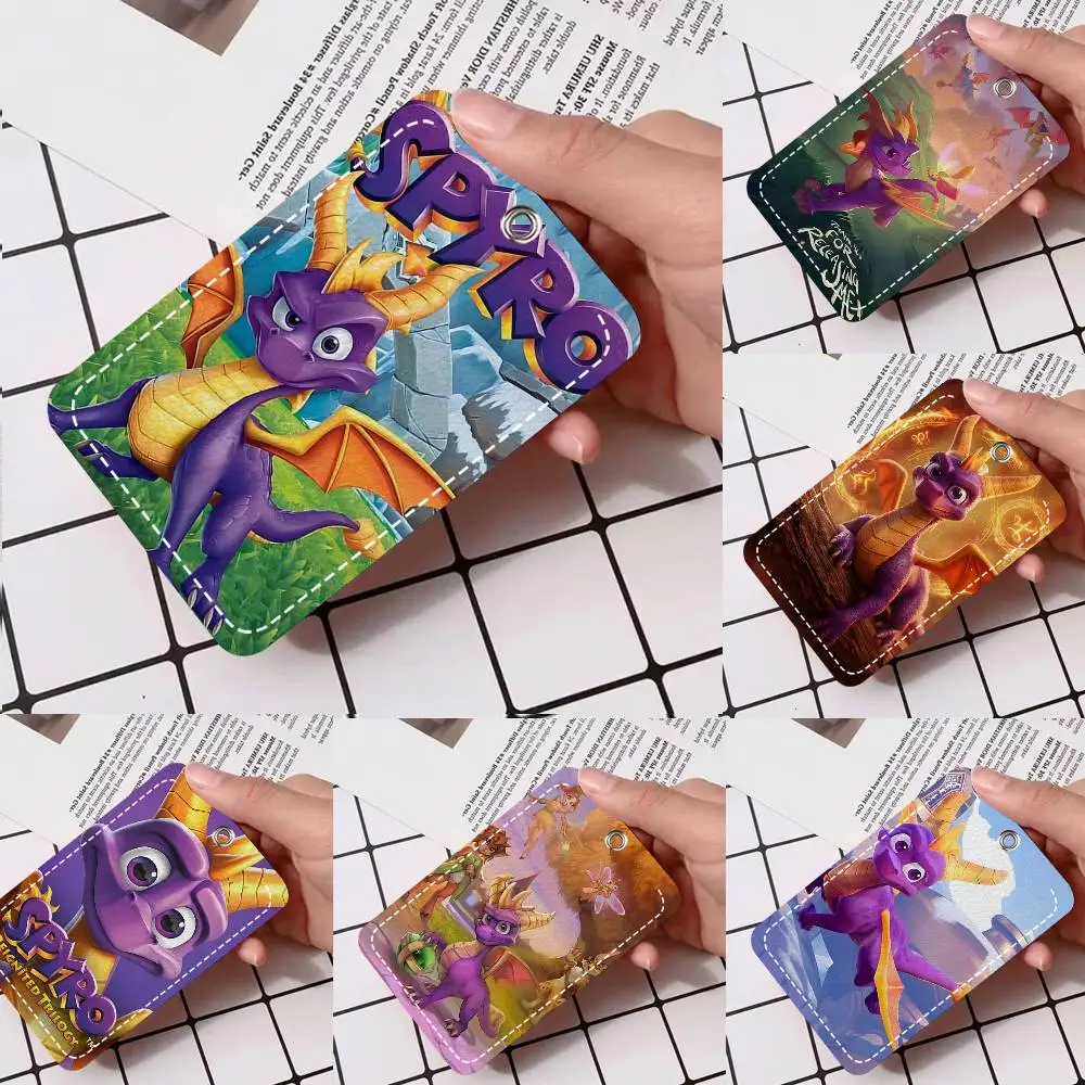 1pc Spyro Reignited Trilogy Card Case Keychain Access Card Bag Key Tag Ring Leather Card Holder Key Ring Access
1pc Spyro Reignited Trilogy Card Case Keychain Access Card Bag Key Tag Ring Leather Card Holder Key Ring Access