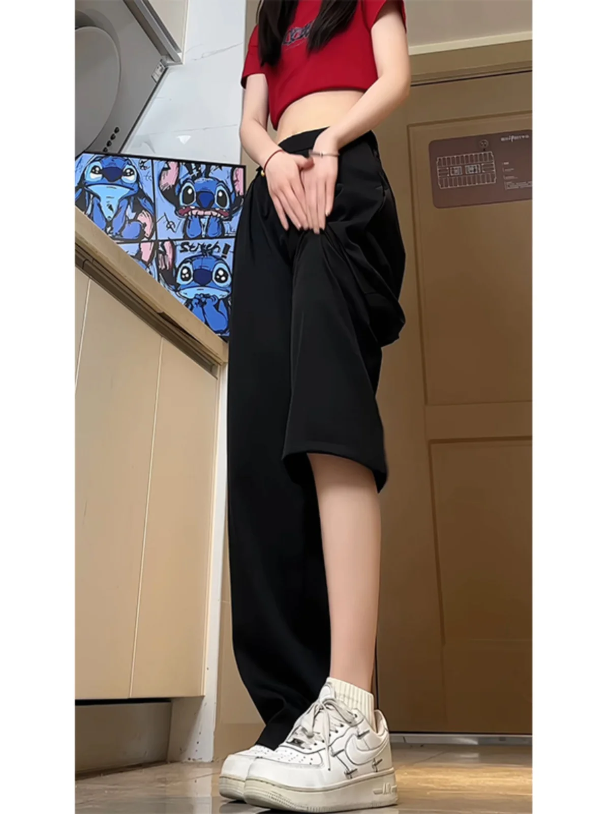 Cleanfit Black Ice Silk Men's Casual Pants Summer Thin Wide Leg American Drapey Straight Tube Long Trousers Quick Dry
Cleanfit Black Ice Silk Men's Casual Pants Summer Thin Wide Leg American Drapey Straight Tube Long Trousers Quick Dry