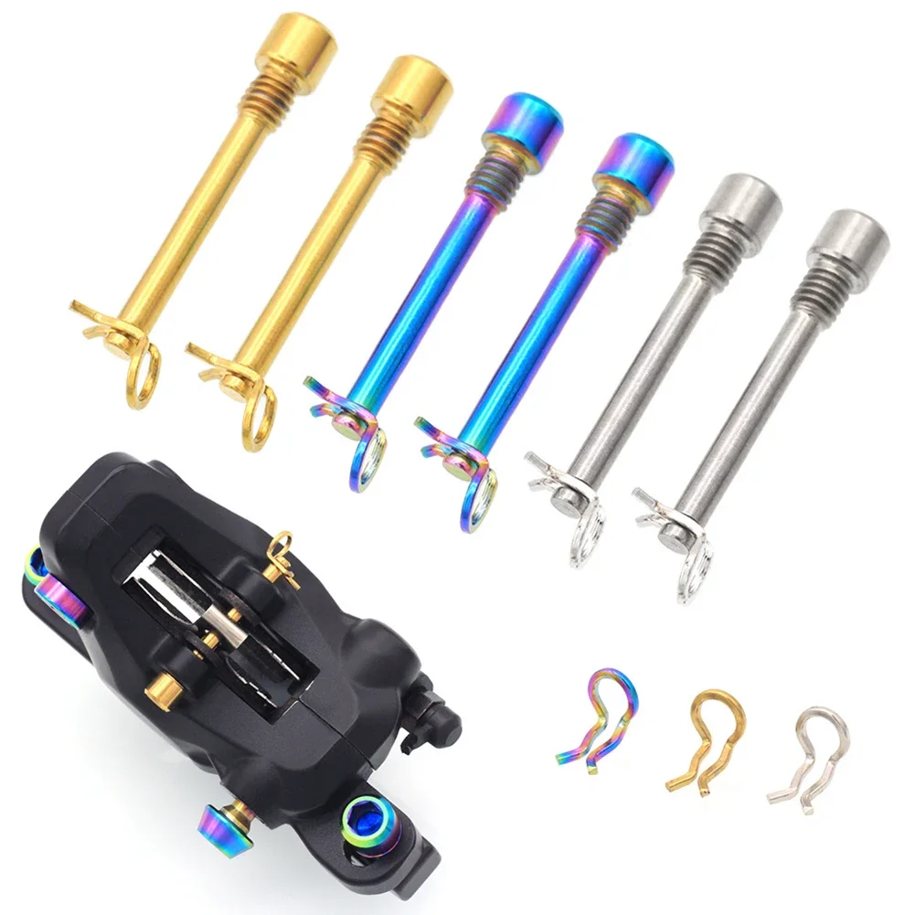 2pcs Mountain Bike Lightweight Hydraulic Disc Brake Pad Bolt Alloy Pin Caliper Screw Brake Maintenance MTB Cycling Accessories
2pcs Mountain Bike Lightweight Hydraulic Disc Brake Pad Bolt Alloy Pin Caliper Screw Brake Maintenance MTB Cycling Accessories