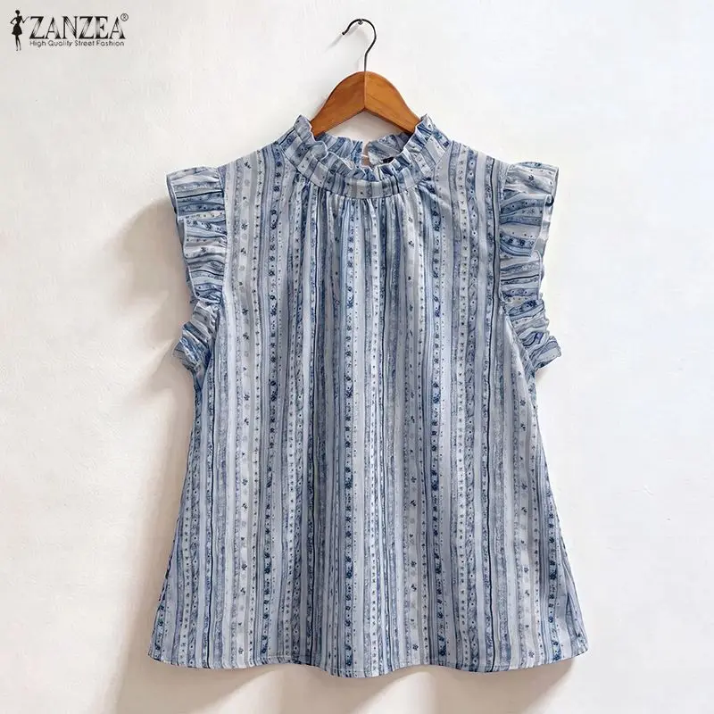Bohemian Printed Blouse ZANZEA Summer Women O Neck Flying Sleeve Holiday Tops Casual Loose Beach Shirt Female Baggy Thin Blouses
Bohemian Printed Blouse ZANZEA Summer Women O Neck Flying Sleeve Holiday Tops Casual Loose Beach Shirt Female Baggy Thin Blouses