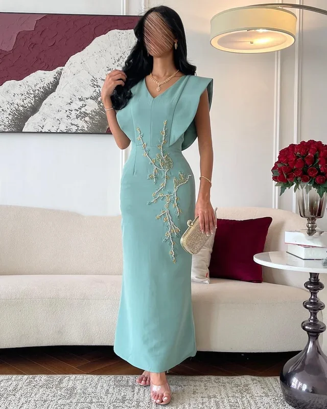 Little Daisy Customized Retro Jersey Sequined Beading Pleat Straight V-neck Long Dresses Bespoke Occasion Elegant Exquisite
Little Daisy Customized Retro Jersey Sequined Beading Pleat Straight V-neck Long Dresses Bespoke Occasion Elegant Exquisite