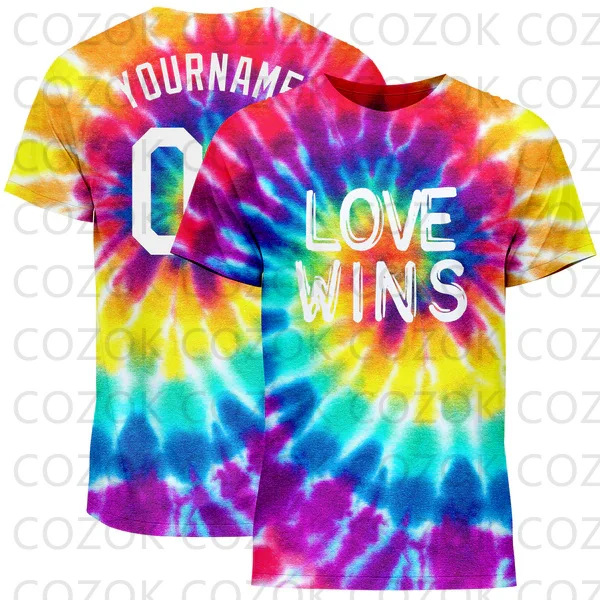 Custome Colorful Tie Pattern Football Jersey for Men Women Unisex Football Short Sleeves Athletic Tee Shirts
Custome Colorful Tie Pattern Football Jersey for Men Women Unisex Football Short Sleeves Athletic Tee Shirts