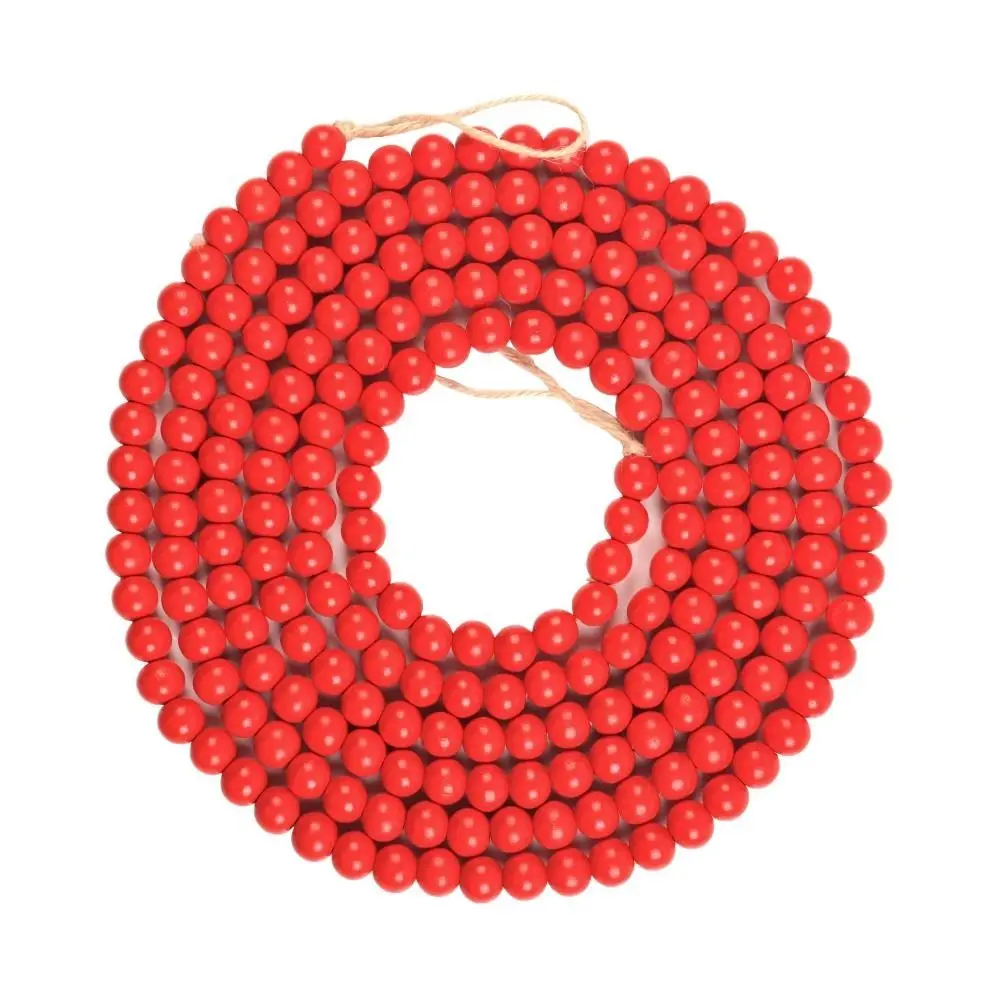 Vintage Red Christmas Tree Wooden Bead Round Wall Hanging Xmas Tree Bead Ornaments Decorative Christmas Tree Decorations Garland
Vintage Red Christmas Tree Wooden Bead Round Wall Hanging Xmas Tree Bead Ornaments Decorative Christmas Tree Decorations Garland