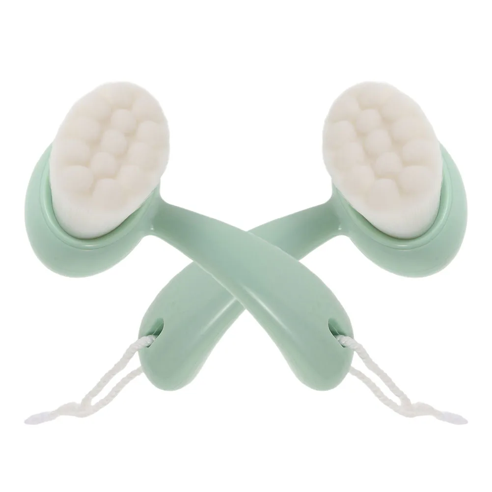 2pcs Facial Cleansing Brush Soft Bristles Deep Cleaning Exfoliating Scrubber Long Handle Blackhead Removal Home Travel Skin
2pcs Facial Cleansing Brush Soft Bristles Deep Cleaning Exfoliating Scrubber Long Handle Blackhead Removal Home Travel Skin