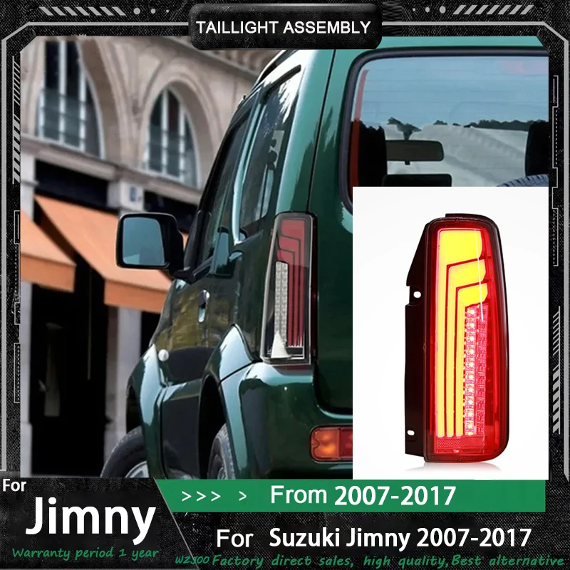 Car 1Pair LED Tail Light Assembly Rear Turn SIgnal Lamp Brake Lamp For Suzuki Jimny JA33V JB23 JB33 JB43 2007 2008 2009-2017
Car 1Pair LED Tail Light Assembly Rear Turn SIgnal Lamp Brake Lamp For Suzuki Jimny JA33V JB23 JB33 JB43 2007 2008 2009-2017
