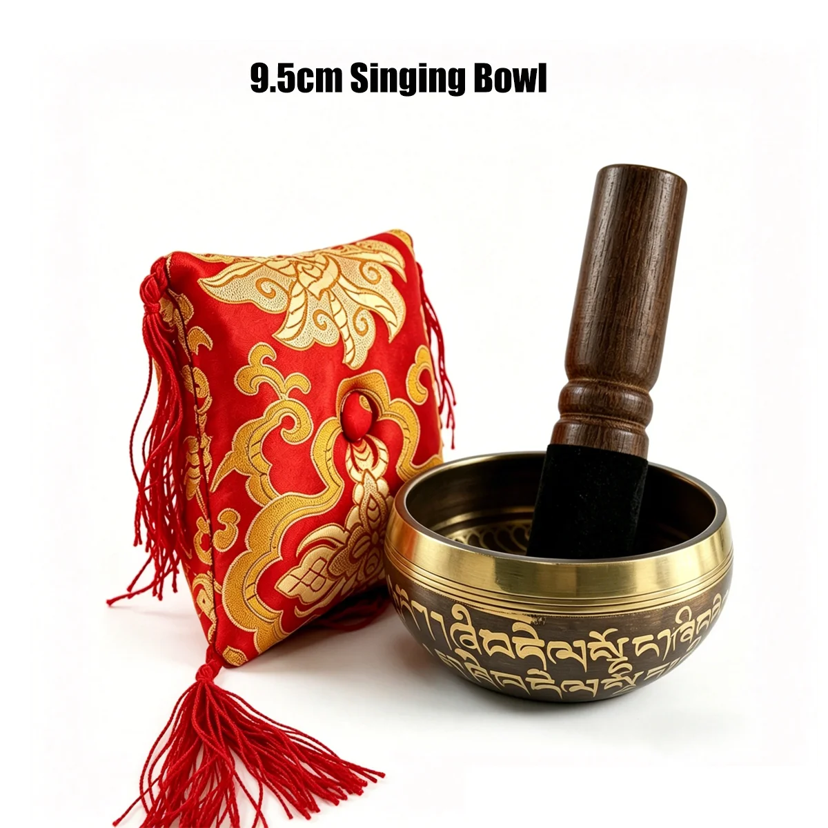 Miwayer Tibetan Singing Bowl Set, Pure Bell Metal Copper-Tin Alloy Hand Polished Craft for Sound Therapy
Miwayer Tibetan Singing Bowl Set, Pure Bell Metal Copper-Tin Alloy Hand Polished Craft for Sound Therapy