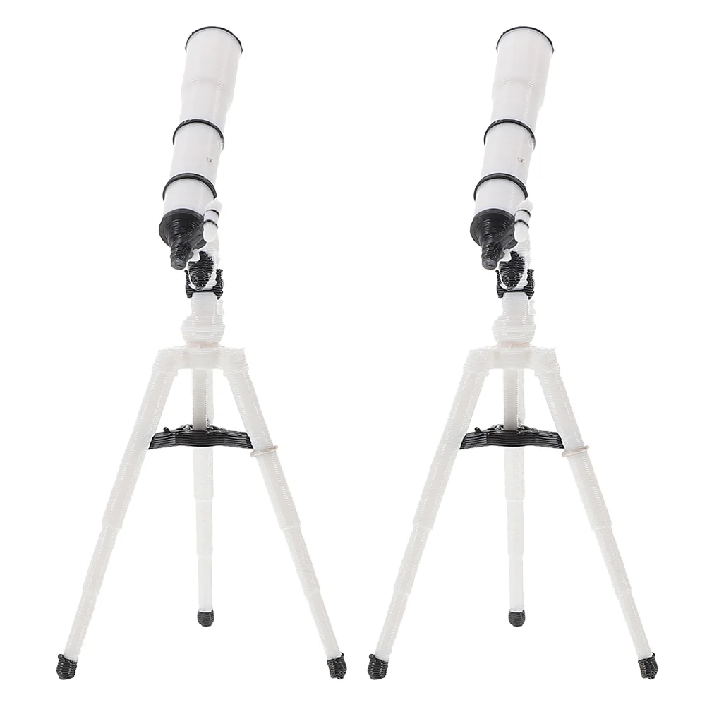 2 Pcs Astronomical Telescope Model Miniature Dollhouse Kit Toddler Furniture Miniatures Accessories Child Educational Fun
2 Pcs Astronomical Telescope Model Miniature Dollhouse Kit Toddler Furniture Miniatures Accessories Child Educational Fun