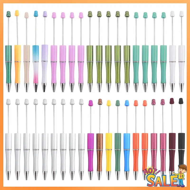 AB68 40Pcs Beaded Ballpoint Pen DIY Plastic Pen Personalized Gift School Office Writing Supplies Stationery Wedding Gift
AB68 40Pcs Beaded Ballpoint Pen DIY Plastic Pen Personalized Gift School Office Writing Supplies Stationery Wedding Gift