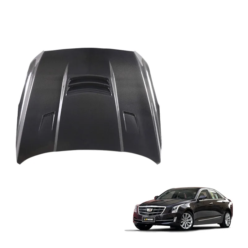 Langyu 2014-2019 Car Accessories Front Bonnet Carbon Fiber Engine Cover for Cadillac ATS OEM Style Engine Hood
Langyu 2014-2019 Car Accessories Front Bonnet Carbon Fiber Engine Cover for Cadillac ATS OEM Style Engine Hood