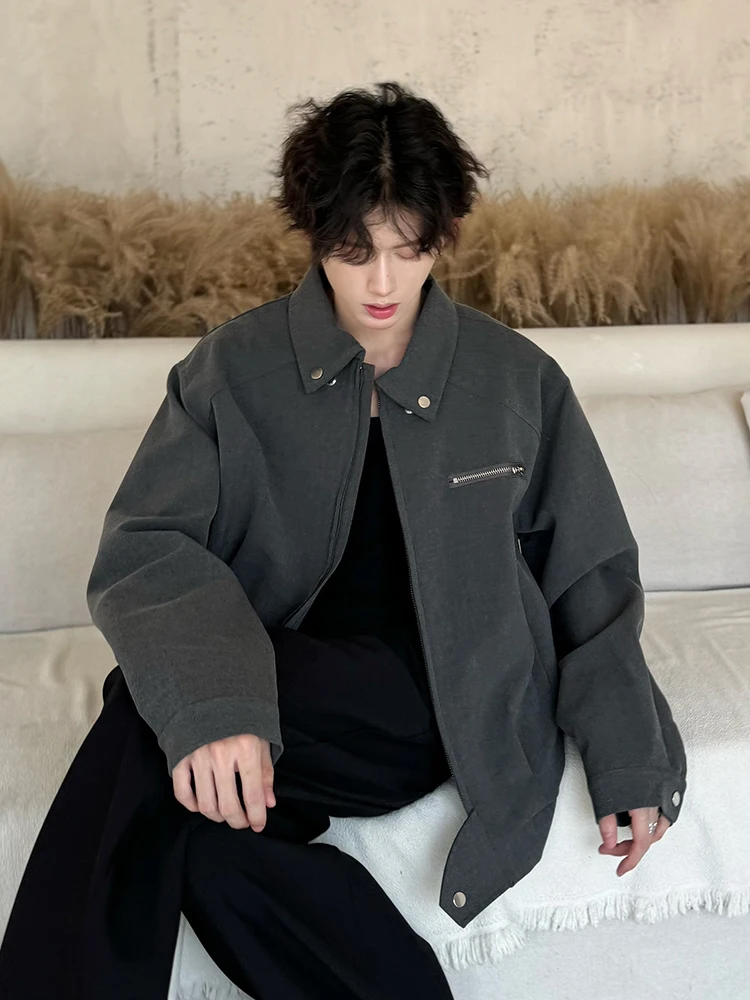 Cleanfit Men's ort Adstrative Jaet Korean Sle Spring Autumn Baseball Pilot Coat Zipper Decorated Loose Fit Polyeste...
Cleanfit Men's ort Adstrative Jaet Korean Sle Spring Autumn Baseball Pilot Coat Zipper Decorated Loose Fit Polyeste...