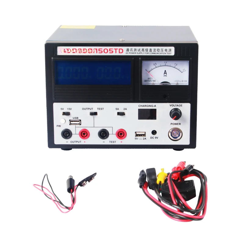 1505TD advanced mobile phone repair DC regulated power supply 15V2A5A ammeter 4-digit adjustable
1505TD advanced mobile phone repair DC regulated power supply 15V2A5A ammeter 4-digit adjustable